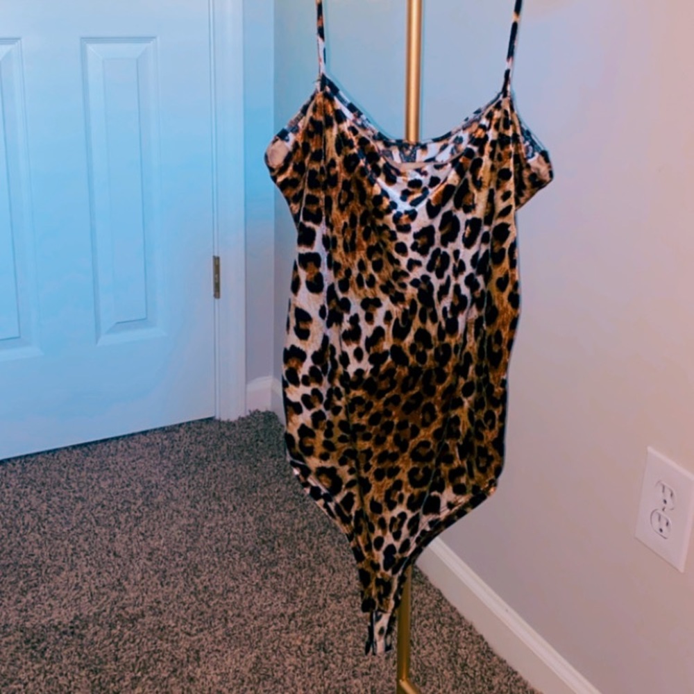 Velvety Cheetah Print Fashion Nova BodySuit